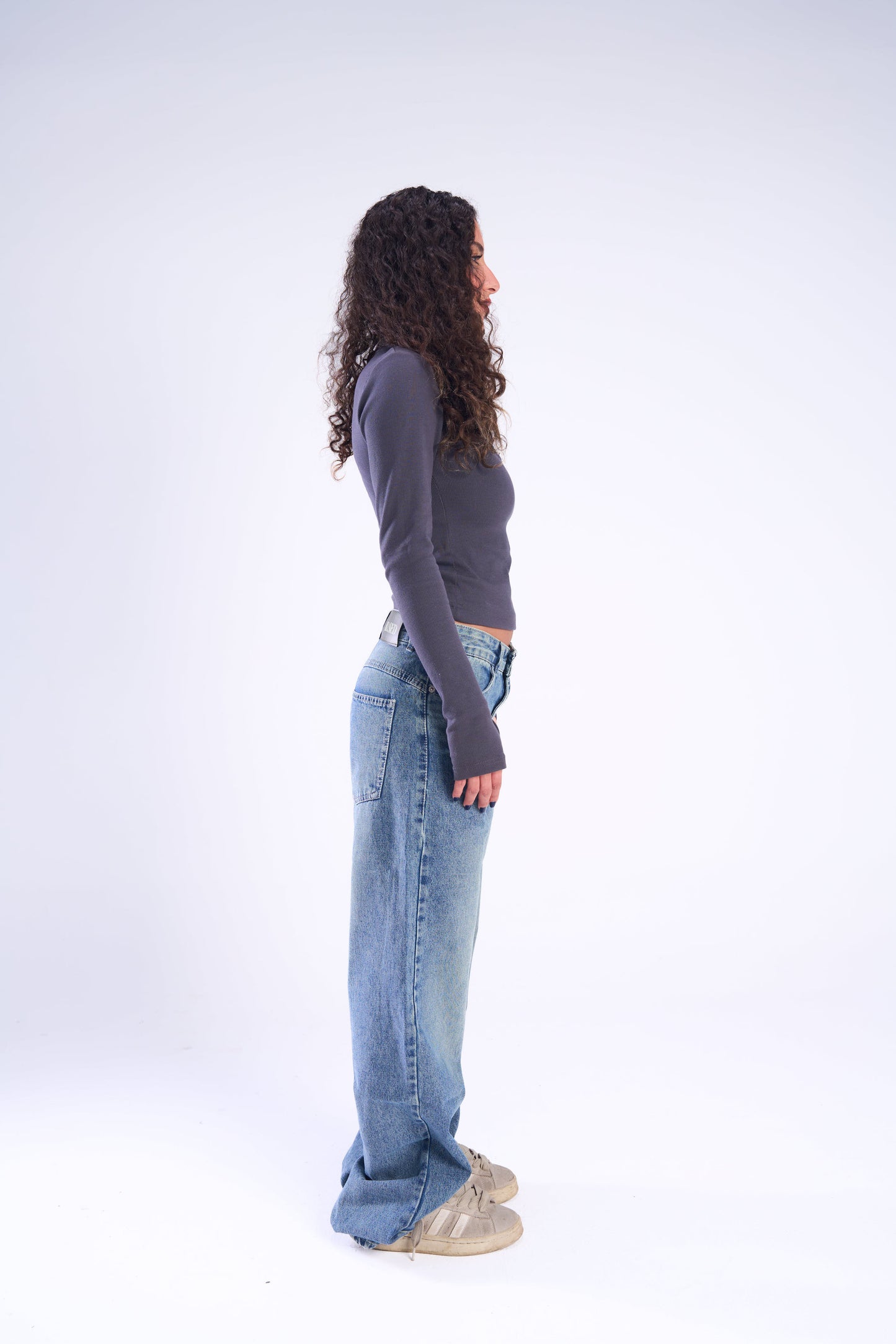 Straight Light Blue Jeans