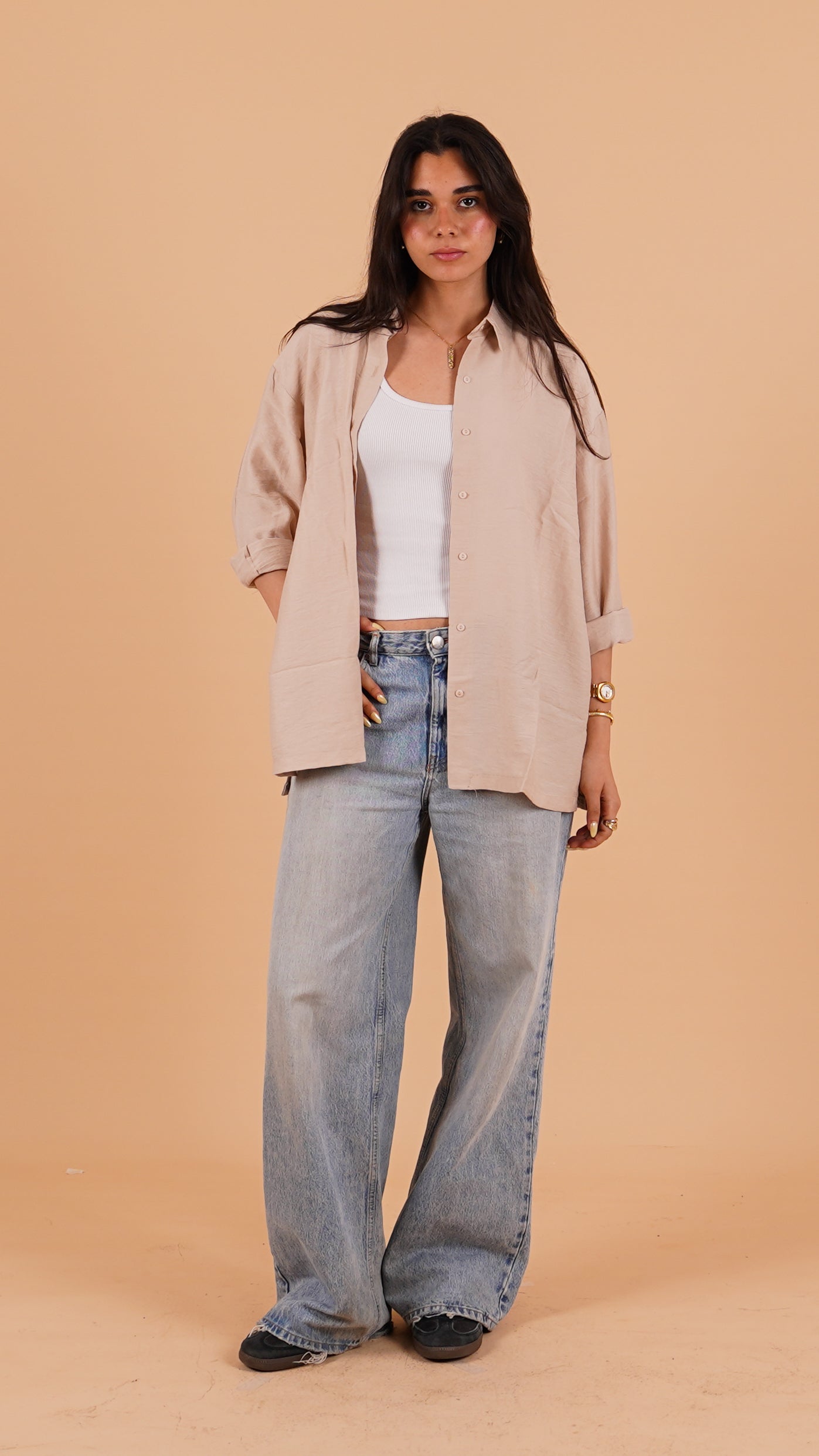 Relaxed Button-Up