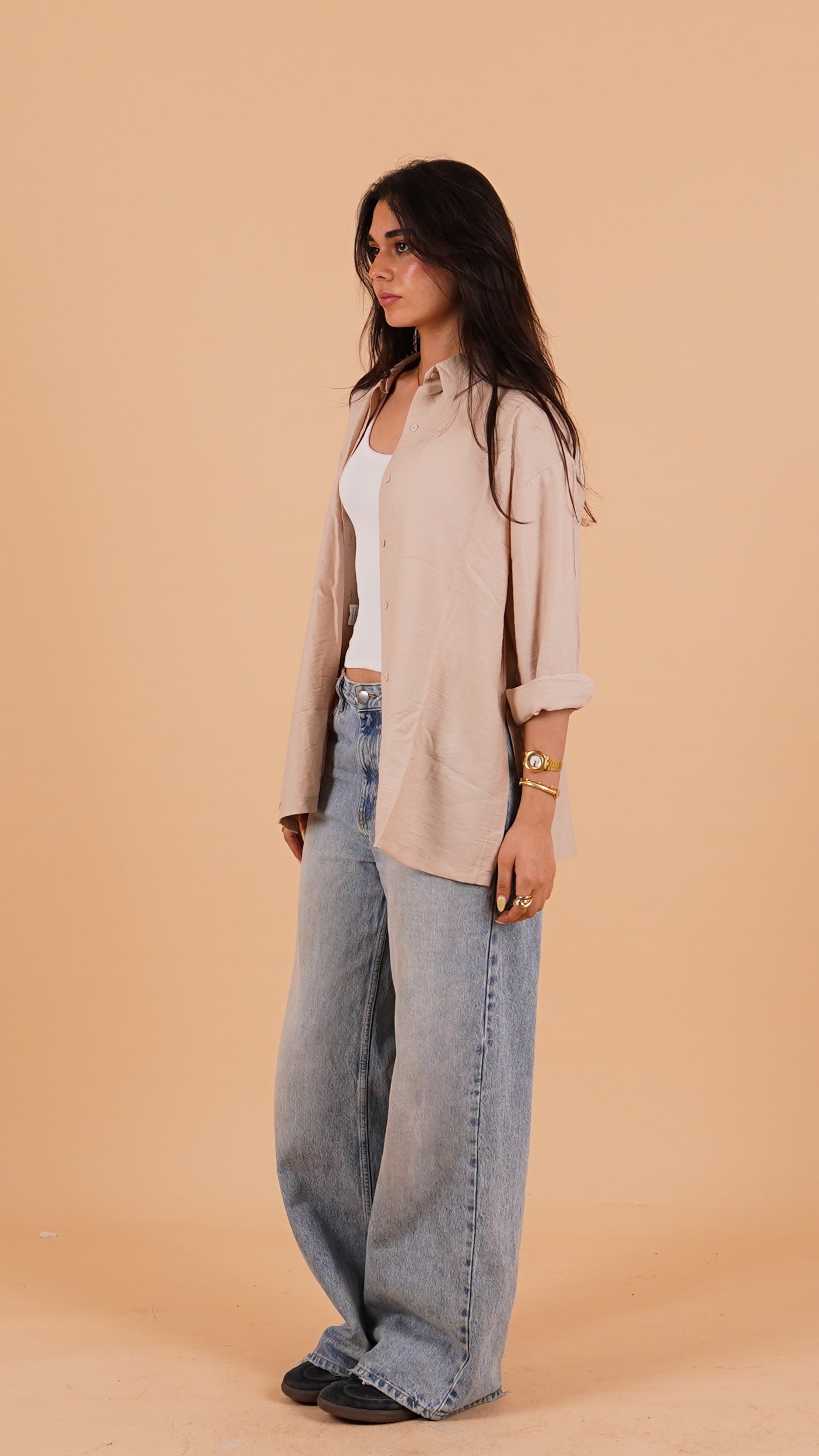 Relaxed Button-Up