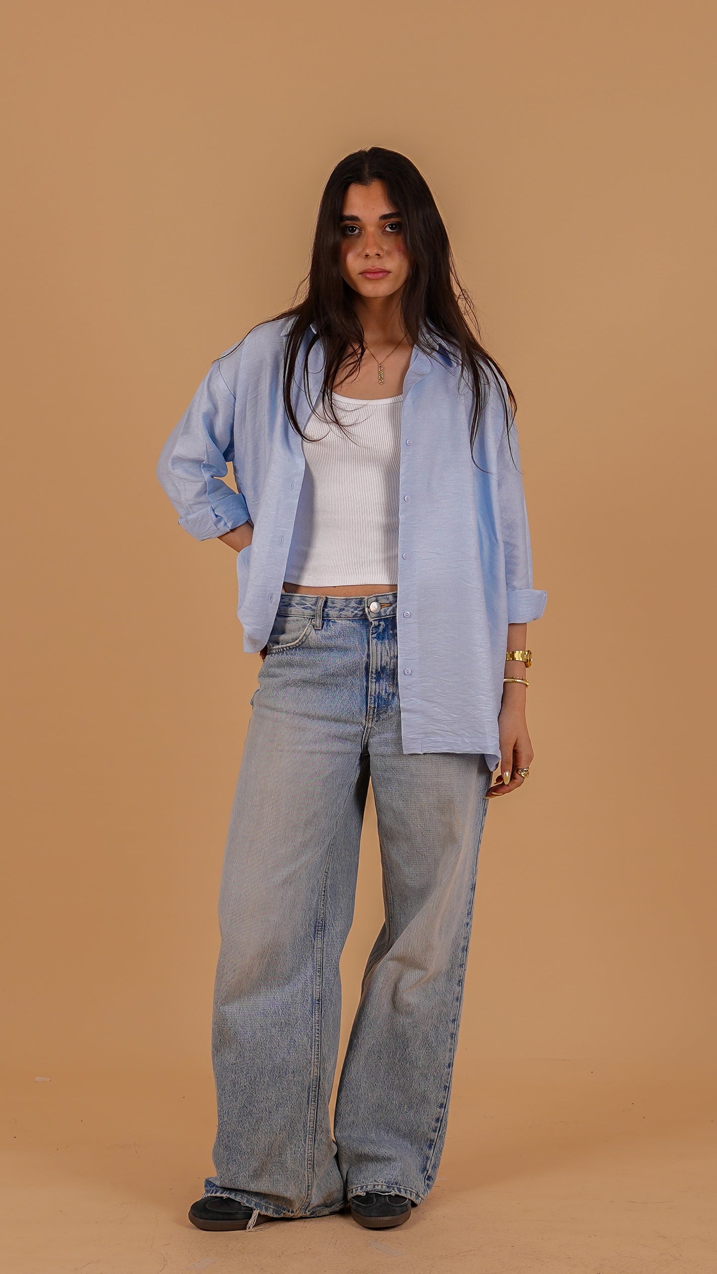 Relaxed Button-Up