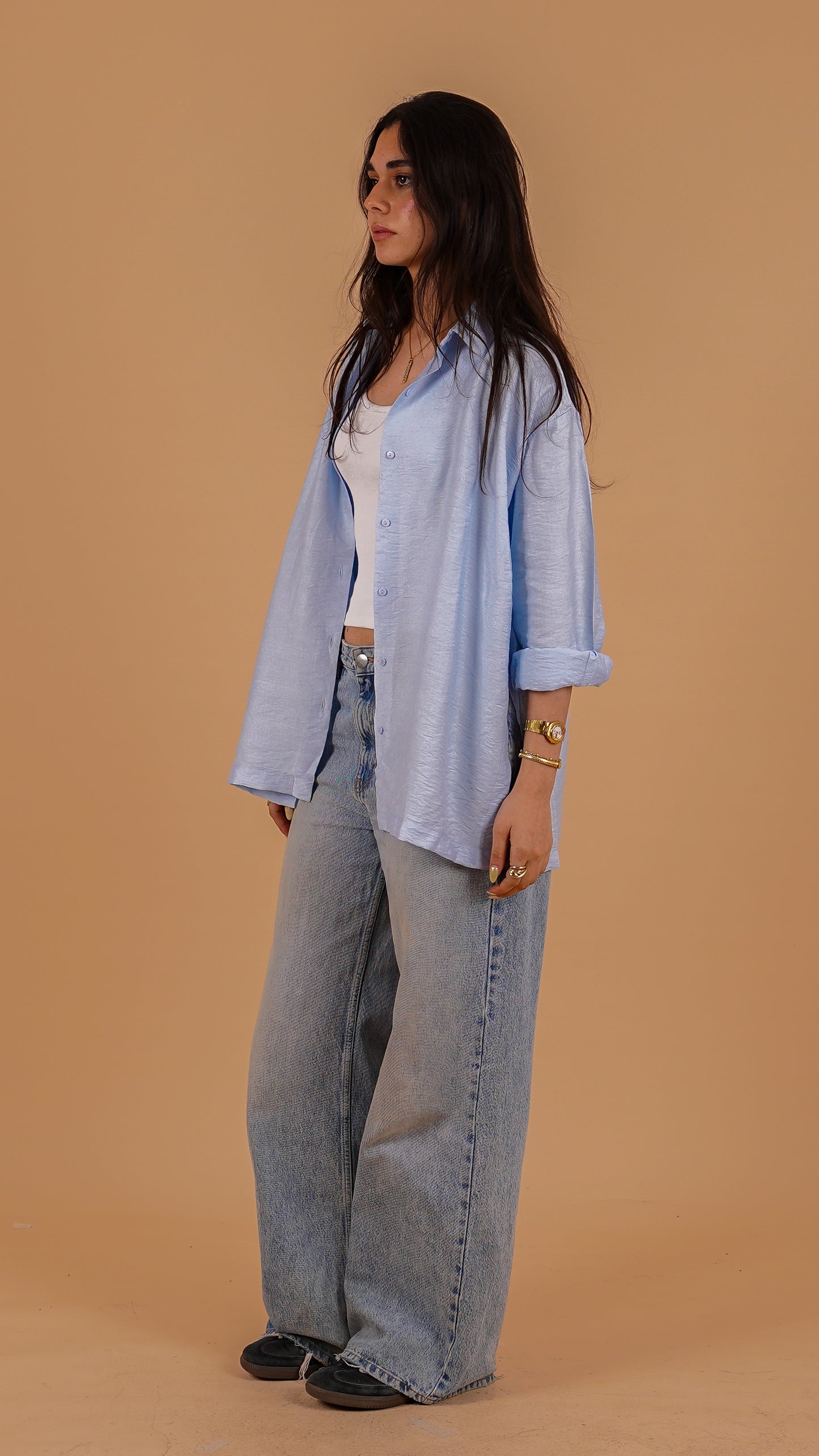 Relaxed Button-Up