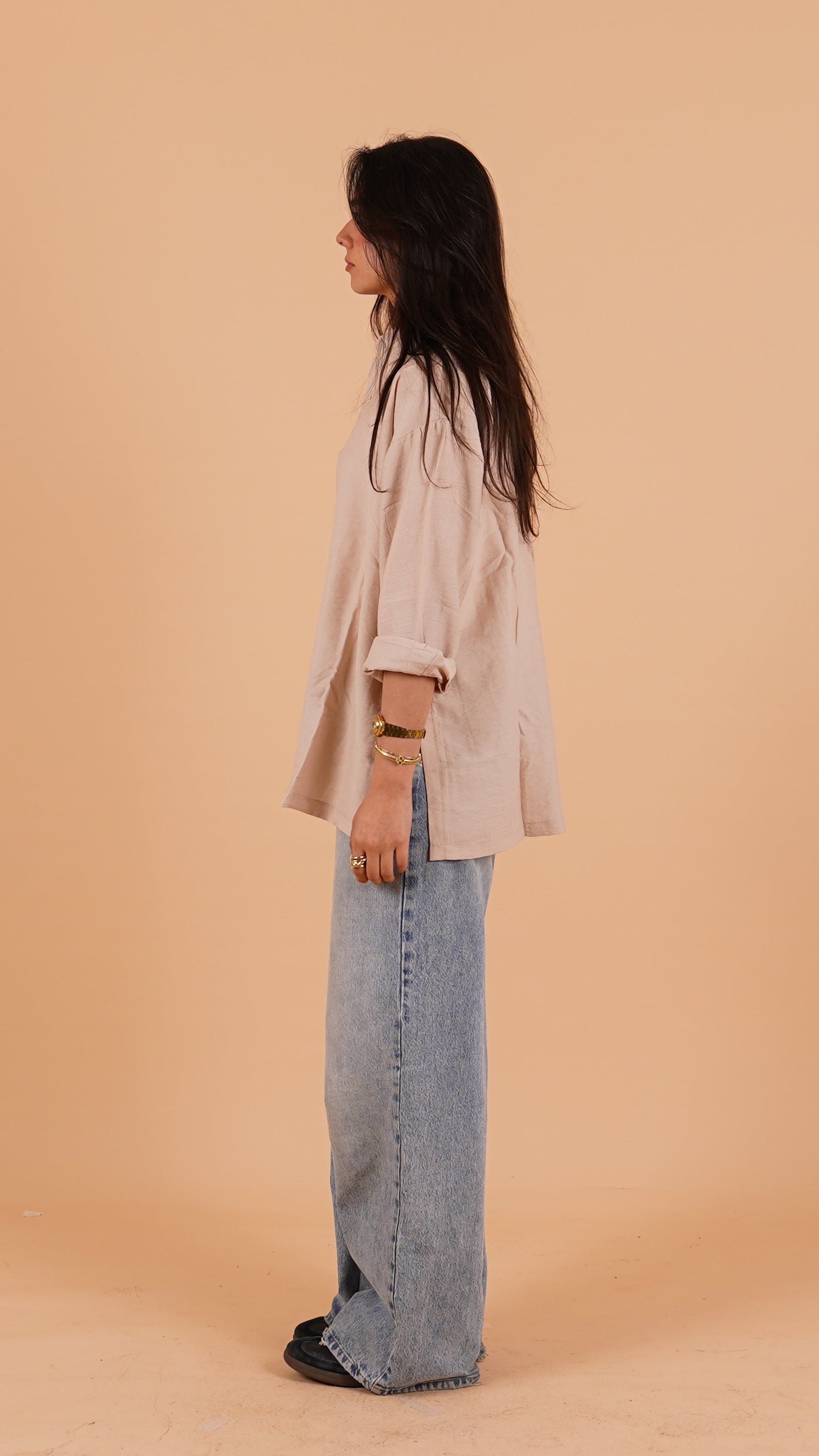 Relaxed Button-Up