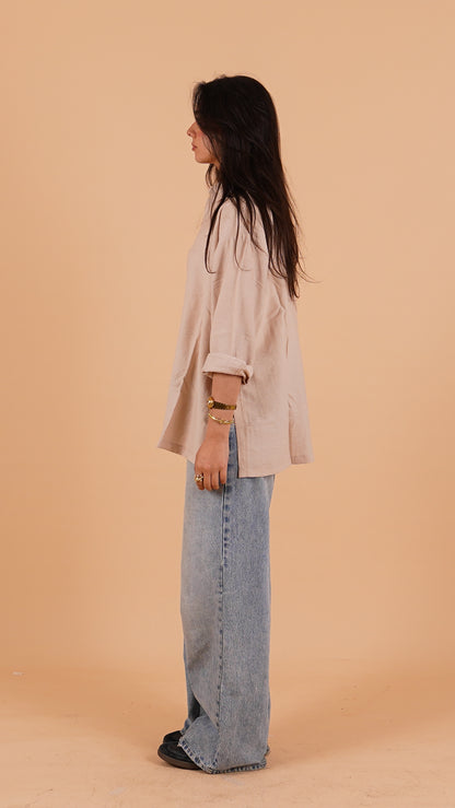 Relaxed Button-Up