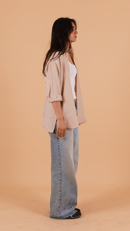 Relaxed Button-Up