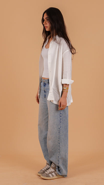 Relaxed Button-Up